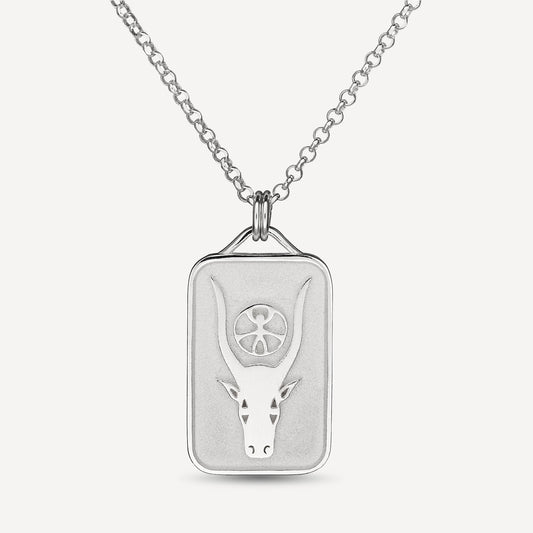 Vigor and inward connection rectangular pendant