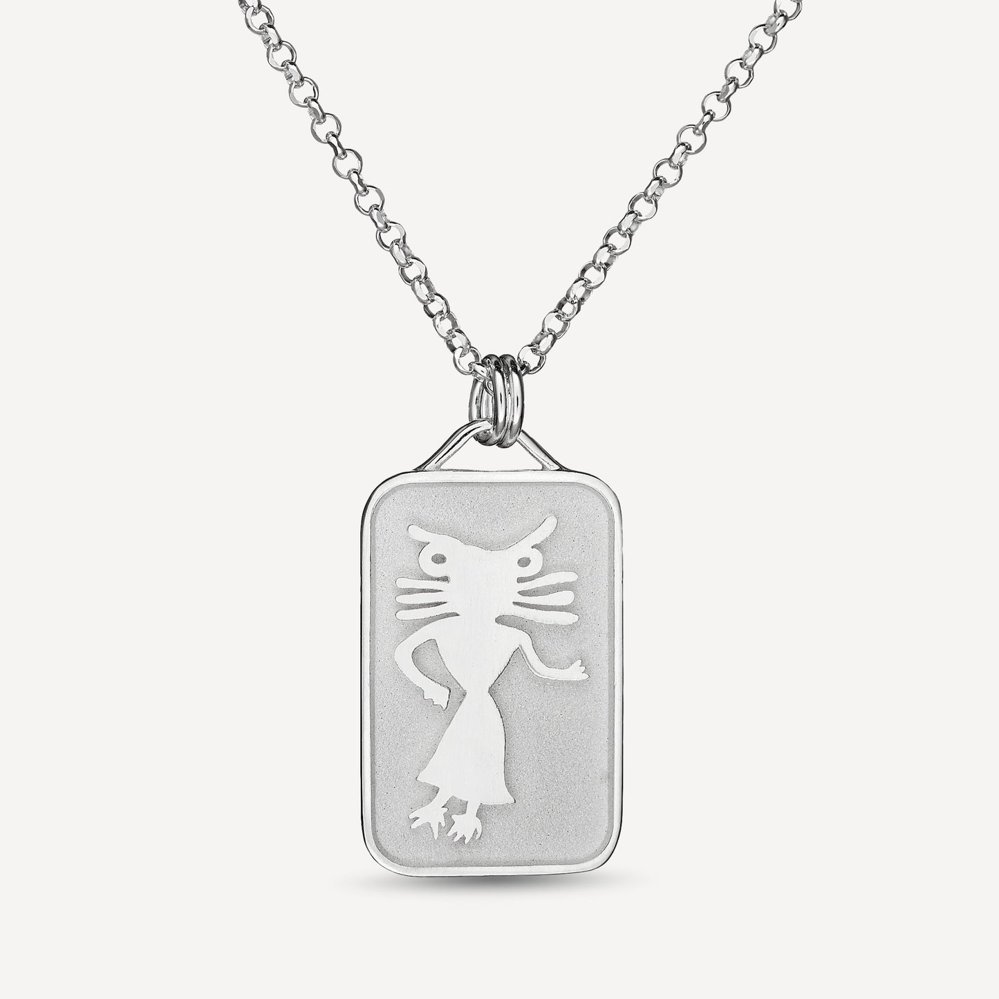 Transformation and renewal rectangular pendant